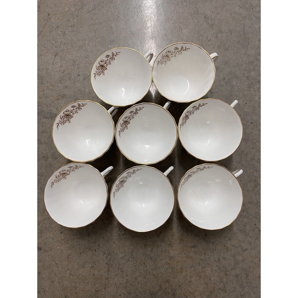 Royal Doulton Mayfair H4905 (8) Cups, 2.5” Deep